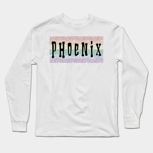 LGBTQ PATTERN AMERICA PHOENIX Long Sleeve T-Shirt